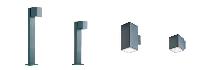 Gori Gartenlampen, verschiedene Ausführungen