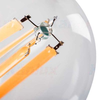 7W E27 Tageslicht LED Retro Filament A60 Lampe Leuchtmittel Industrie Glühbirne kaltweiss - 1