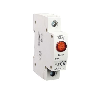 Leuchtmelder Phasenkontrolle Signalleuchte Phasenkontrollleuchte LED rot - 1