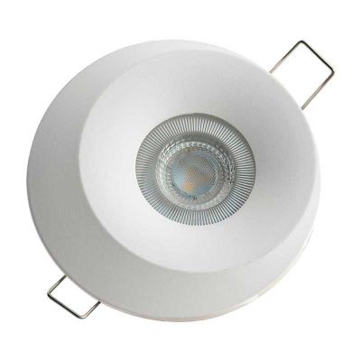 Einbaustrahler Bonis Deckeneinbau Leuchte Lampe Einbau-Downlight mattweiß, rund - 0