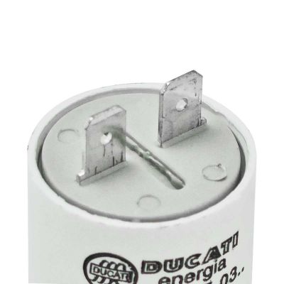 3 uF Motorkondensator Betriebskondensator 3 mF Steckanschluss Kondensator - 1