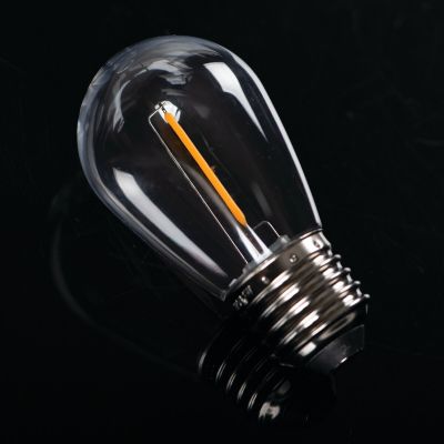 0,5 W ST45 LED Lampe, Filament, 50lm, E27 Sockel, warmweiss, LED Birne 2700K - 1