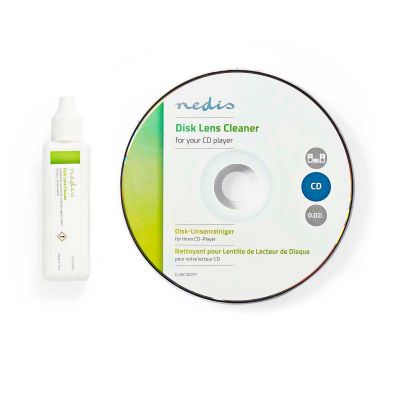 CD DVD Blue Ray Laserlinsen Nass Reiniger, CD-Laserlinsenreiniger Reinigungsdisk - 0