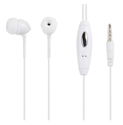 Iphone® IN-EAR KOPFHÖRER + Mikrofon Weiss - 0